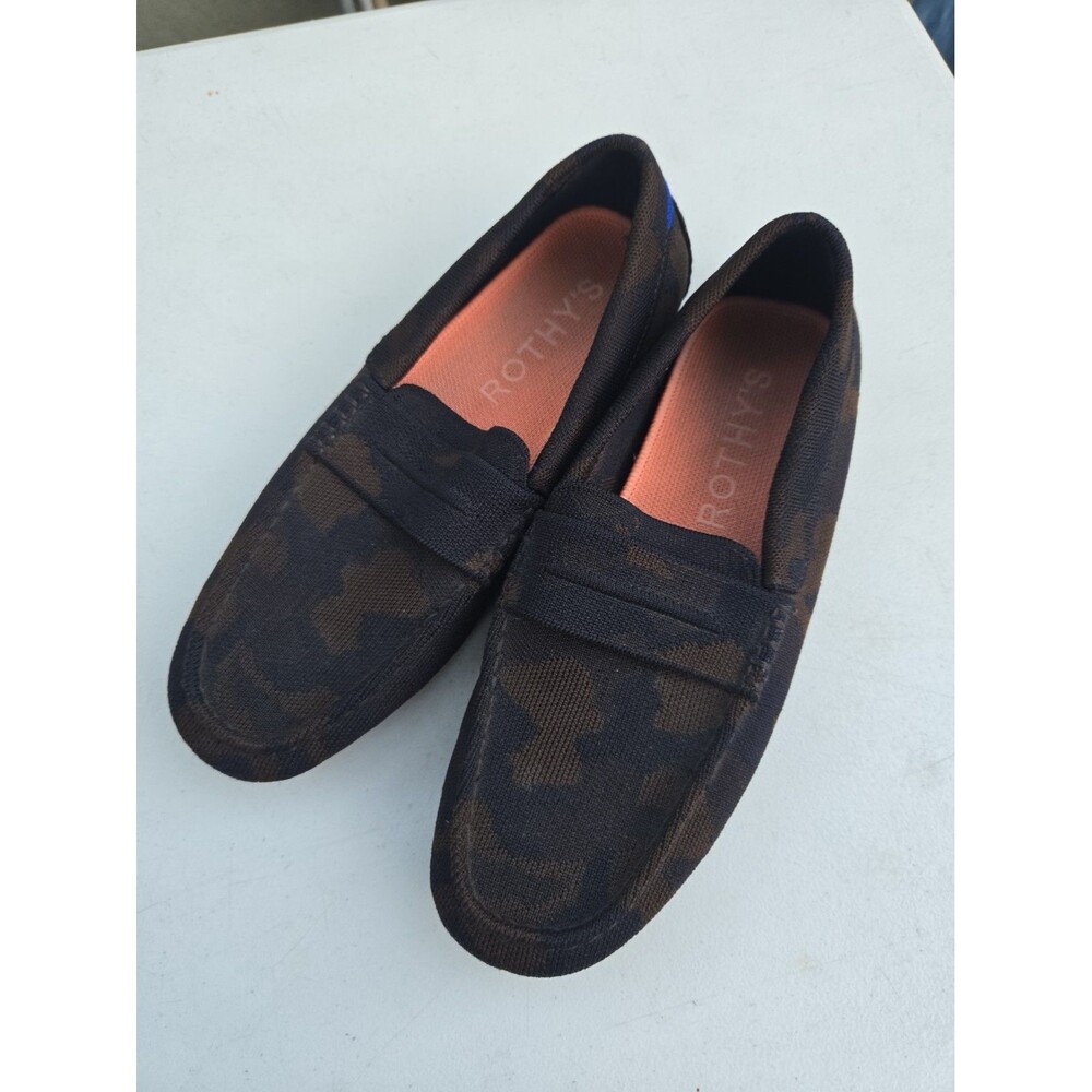Rothy’s The Driving Loafer Men’s Size 9 Woodland Camo